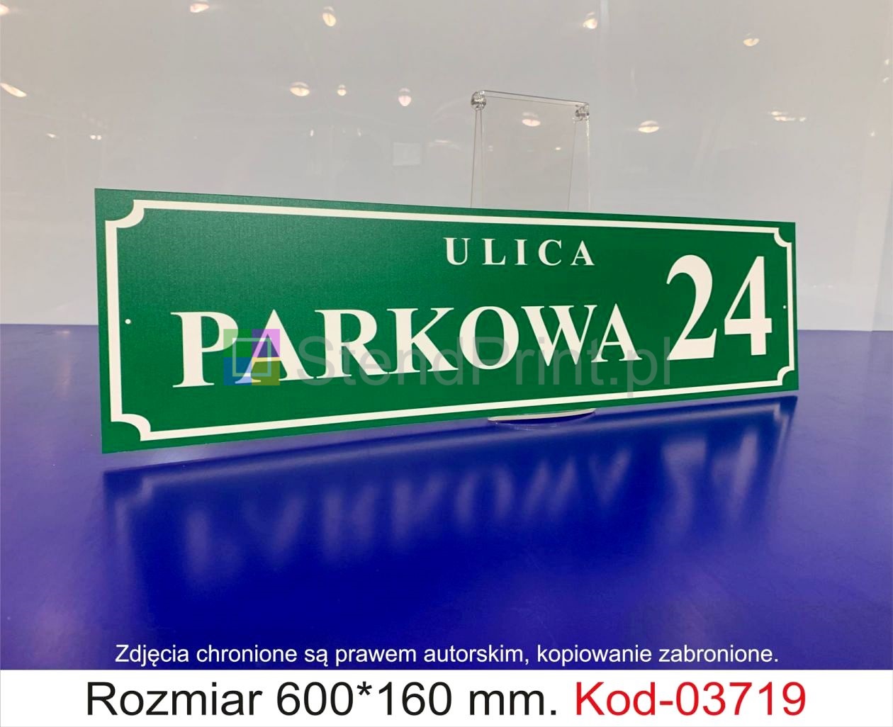 Tabliczki z nazwami ulic  Rzeszów